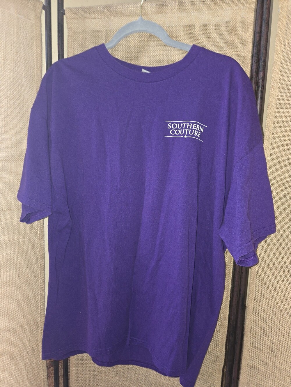 Women's Southern Couture Gildan Purple Hocus Pocus Halloween Tee Shirt 2X